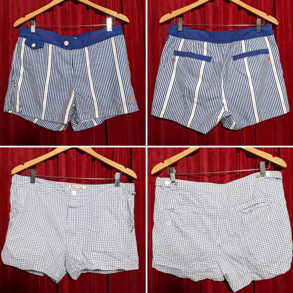 (2) Penguin Original Swim Trunks Swimsuits - 32"w